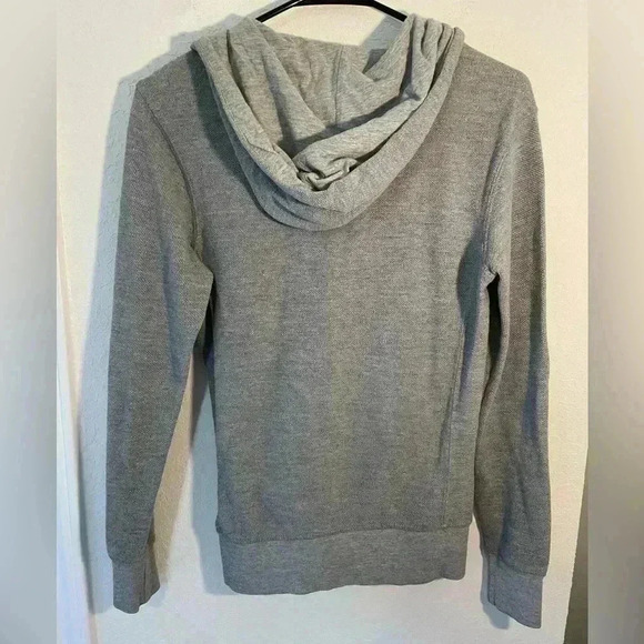 Zara Man Basic Collection Gray Full Zip Up Hoodie Mens Size Small - Picture 5 of 6